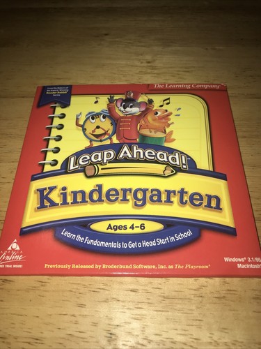 Leap ahead kindergarten pc - 4-6,